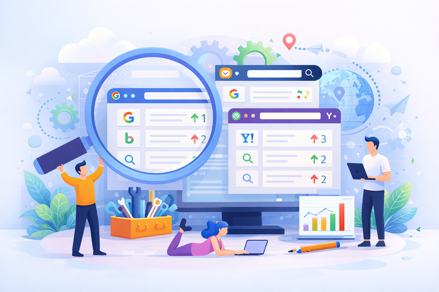 How to effectively check website search engine rankings?